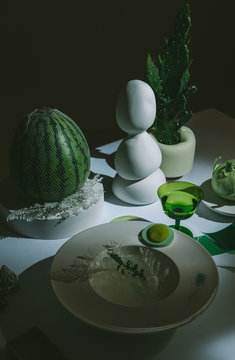 Still Life Study/Feast Set Up