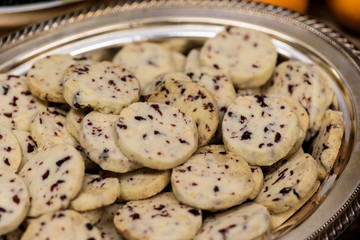 Tray of cookies