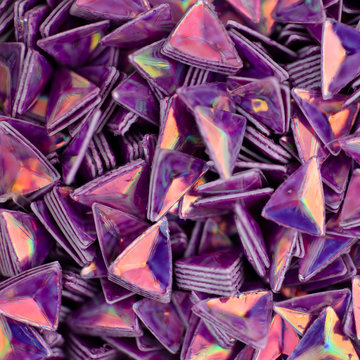 Shiny metallic nail glitter sequins