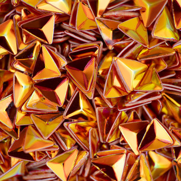 Shiny metallic nail glitter sequins