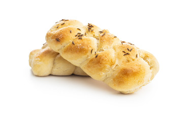 Tasty braided buns