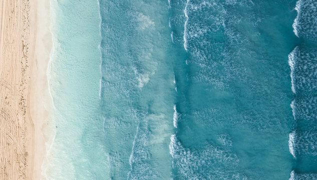 waves from above