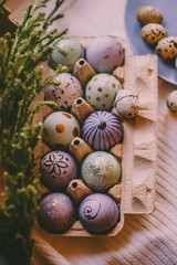 Easter, Happy easter, easter eggs, eggs, food, holiday, art food, art, easter background,  color eggs, easter food, easter postcard