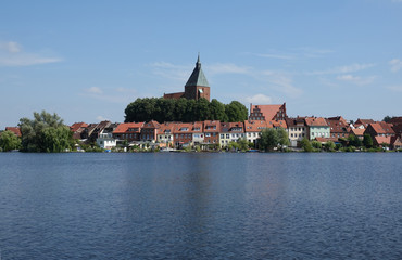 Fototapeta na wymiar Mölln an der Möllner Seenplatte