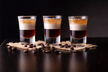 B-52 cocktail shots
