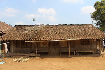 Fototapeta na wymiar old house in the village of village