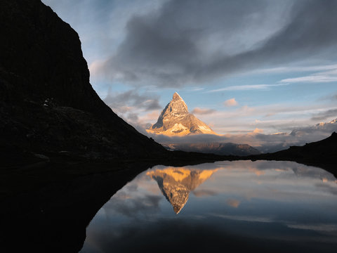 Matterhorn At Sunrise