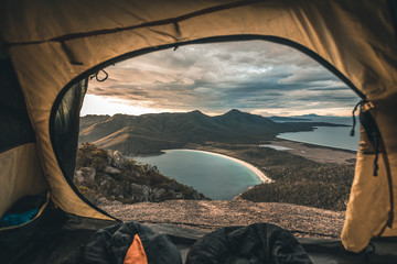 tent with view