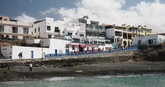 restaurants in the harbour of el cotillo, fuerteventura
