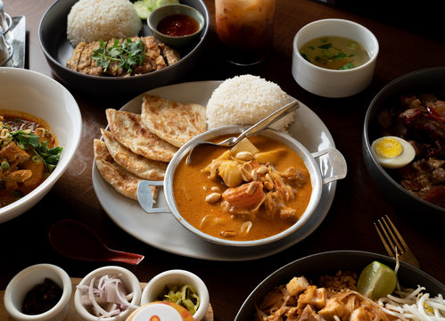 Issan Style Mussaman Curry And Rice