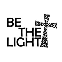 Be The Light. SVG Bible Verse.