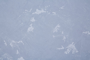 Concrete texture backdrop. Cement rough surface, copy space. Top view of plaster, gypsum background for creative design