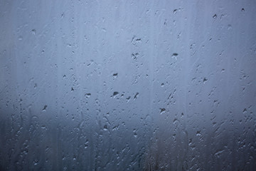 rain on window
