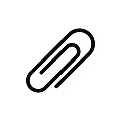 Paper clip icon template