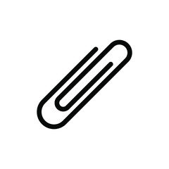 Paper clip icon template