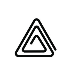 Paper clip icon template