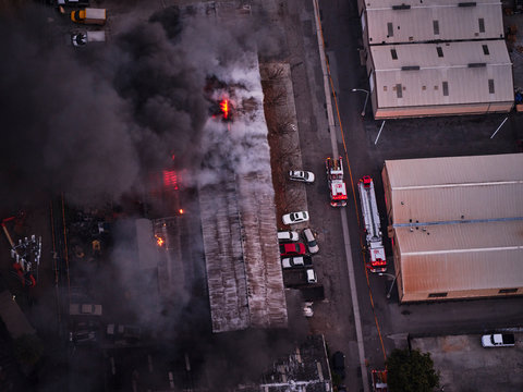 Structure Fire South Los Angeles