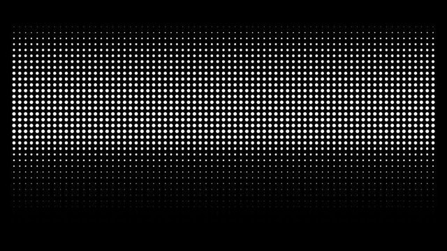 Seamless halftone dots motion background. Dots cartoonist background.