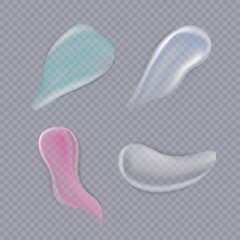 Gel smear swatch set