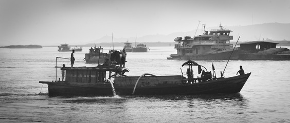 old fishing boat