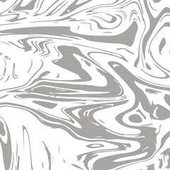 Gray Marble Texture Vector Square Liquid Ink Background. Fluid Paint Suminagashi Modern Pattern for Wedding Invitation, Flyers, Corporate Identity. Hipster Stone Marble Texture, Faded Paint Splatter.