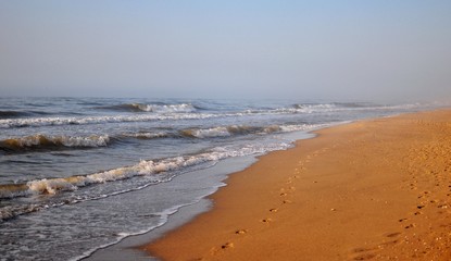 beach at sunset