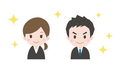 新入社員（キラキラ）