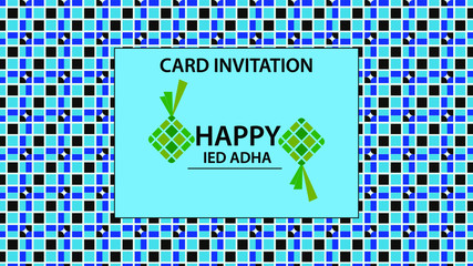 invitation card templates for Eid / Adha, Ramadan celebrations