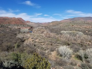 desert landscape in arizona usa