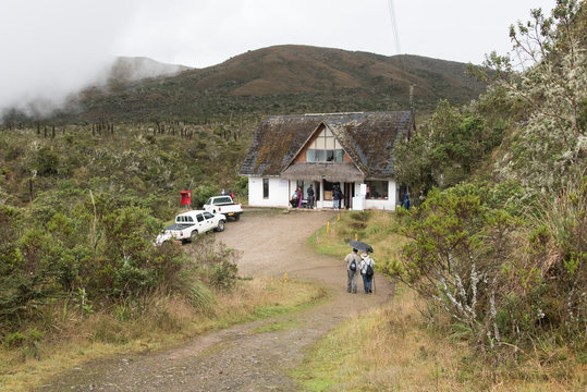 Chingaza, Colombia. Walkers and Piedras Gordas service and control post