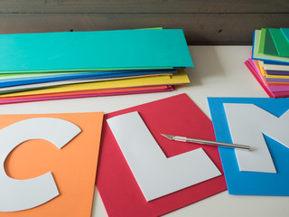 Arts and crafts. Eva foam dyi project