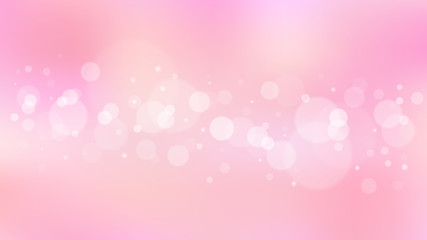 Bokeh background with dot elements. This modern minimalist-themed background is suitable for wallpaper, banners, posters and website landing pages.