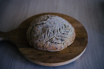Fresh baked integral bread
