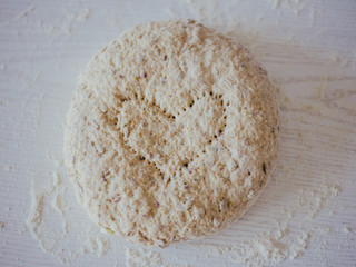 Dough with heart