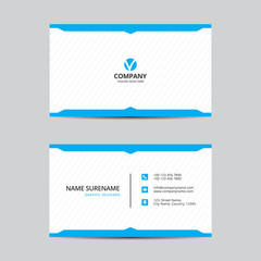 Fototapeta premium Business Card Template Vector Design