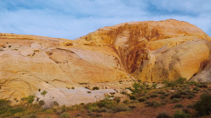 Beautful red rocks in the Valley of Fire in Nevada