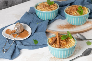 Aletria is a classic Portuguese vermicelli pudding and this is a traditionally served at Christmas time. This is one of the favourites pudding from Portugal