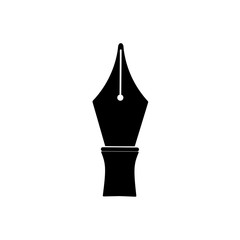 Ink Pen icon on white background.