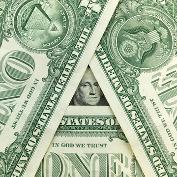 Pyramid One Dollar — In God We Trust