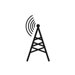 Global networking icon. Social connections on white background.