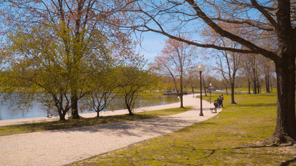 Constitution Gardens in Washington DC