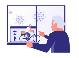 Self isolation period or quarantine for seniors