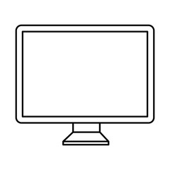 Computer design, Digital technology communication social media internet web and screen theme Vector illustration