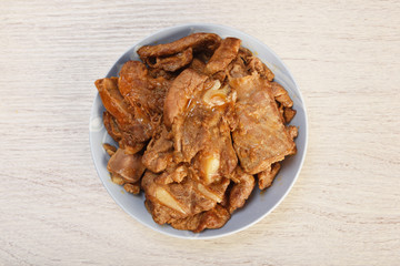 Wuxi style pork ribs - A popular Chinese food