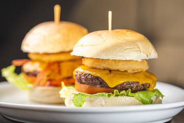 Burger Hamburger Bacon Onion