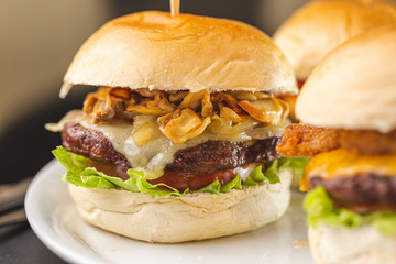 Burger Hamburger Bacon Onion