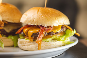 Burger Hamburger Bacon