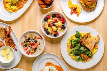 breakfast spread
