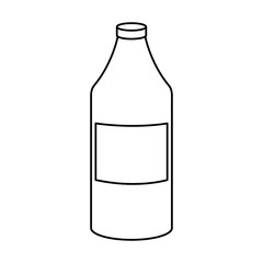 bottle product cleaning isolated icon vector illustration design
