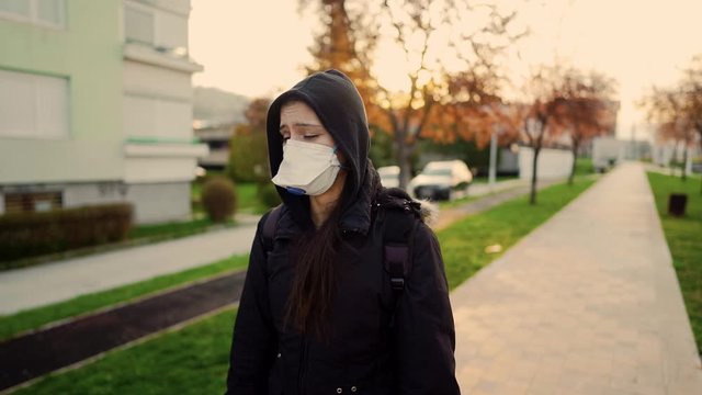 Patient suffering from infectious disease,sick person with syptoms.Contagious disease  tired victim coughing with high fever.Ill person having lethal respiratory disease.Attacked immune system.Fatigue